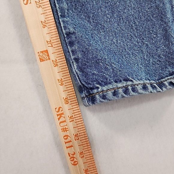 Vintage Gitano High Waisted Mom Jeans 90s Size 10 Tall Y2K Medium Wash - Picture 8 of 12